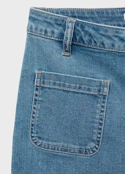 Short Pockets Tejano Claro Talla 23 Teen Niñas Mango