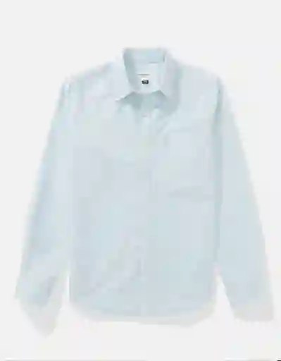 Camisa Hombre Azul Talla: MEDIUM 2830430 American Eagle