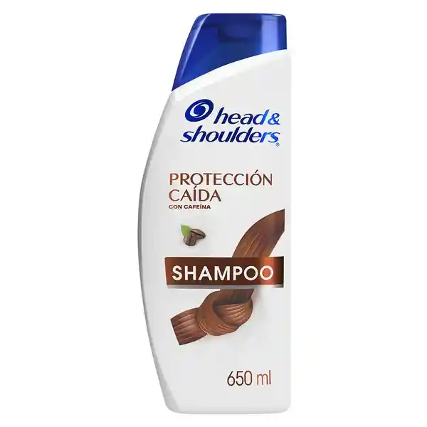 Shampoo Head Shoulders Proteccion Caida con Cafeina