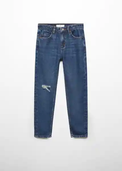 Jean Dad Tejano Oscuro Talla 07 Niños Mango