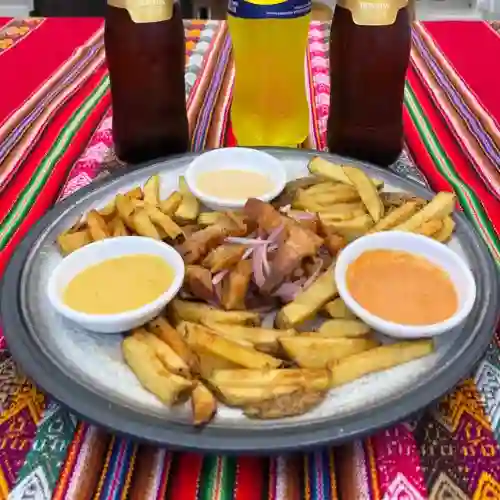 Papirrón = Papitas Rústicas + Chicharrón