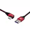 Momax Cable Usb Play Rojo 1.2 m