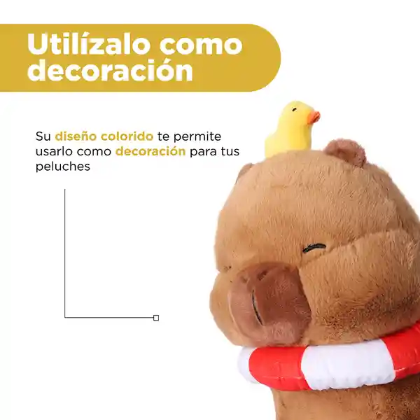 Peluche Playa Mimi Bara y Anillo Rojo Mini Family 12" Miniso