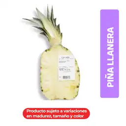 Piña Llanera En Mitad