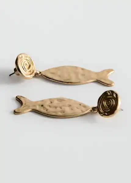 Pendientes Tao Oro Talla 99 Mujer Mango
