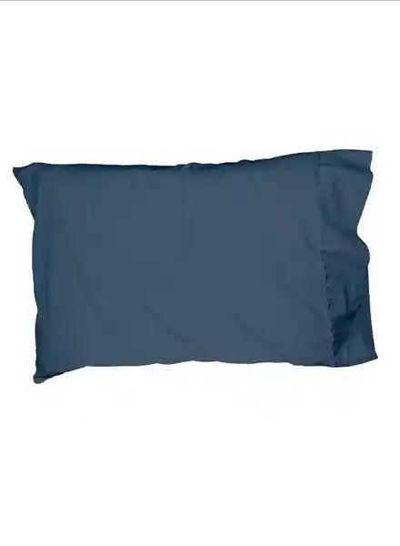 Funda de Almohada 150 Hilos 50%-50% Azul 50 x 70