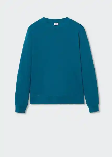 Sudadera Nola-I Azul Talla L Hombre Mango