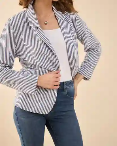 Chaqueta Azul Altamar Ultraoscuro Talla M 122G020 Esprit