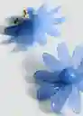 Pendientes Maca Azul Talla 99 Mujer Mango