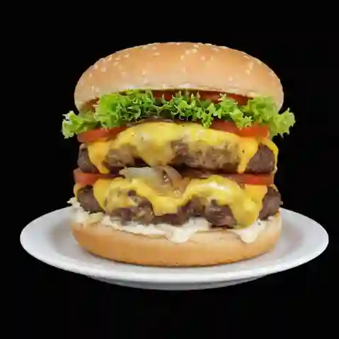 Doble american burger