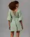 Vestido Mujer Verde Talla S Rifle