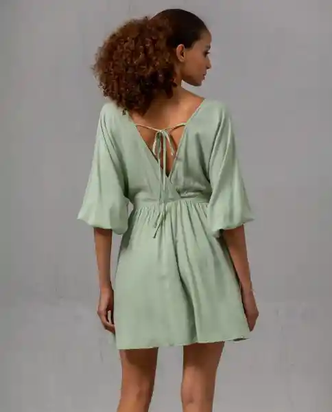 Vestido Mujer Verde Talla S Rifle