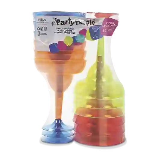 Party People Copa Margarita Colores Surtidos