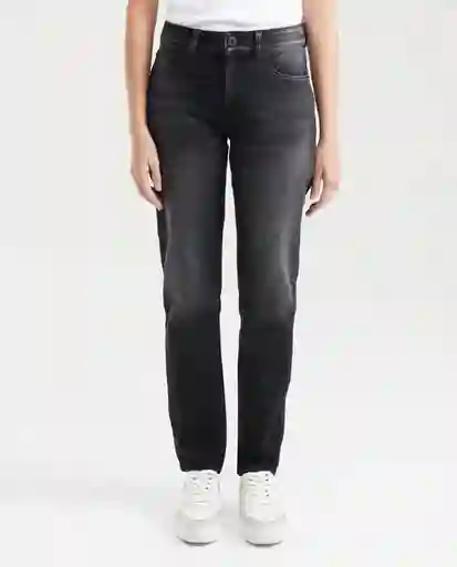 Jean High Rise - Cosmo Negro Noche Ultra Oscuro 6 Chevignon