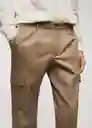 Pantalón Cargo Topo Talla 46 Hombre Mango