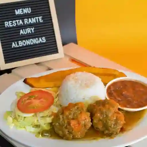 Ejecutivo con albondigas