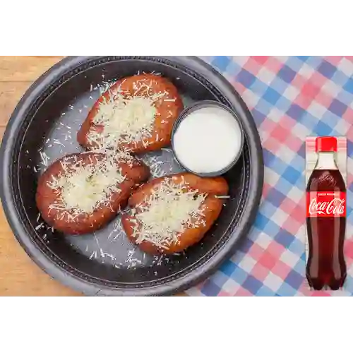 Servicio de Mandocas +cocacola / Pepsi Org 350ml