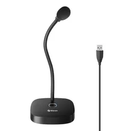 Steren Micrófono Usb de Condensador Con Cuello