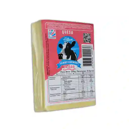 D Lusia  Queso Light Tajado 