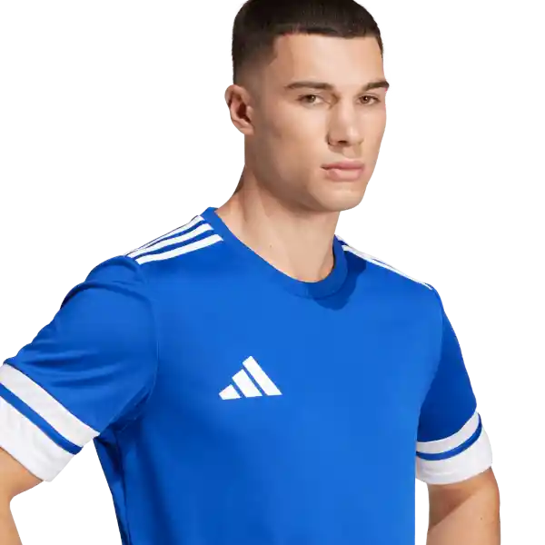 Adidas Camiseta Squa25 Jersey M Equipo Fútbol Para Hombre Azul L