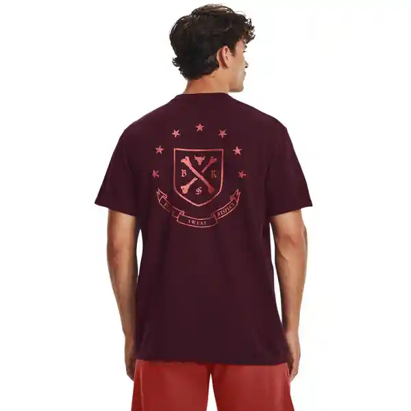 Under Armour Camiseta Ua Pjt Rock Crest Hw Ss Rojo Talla SM