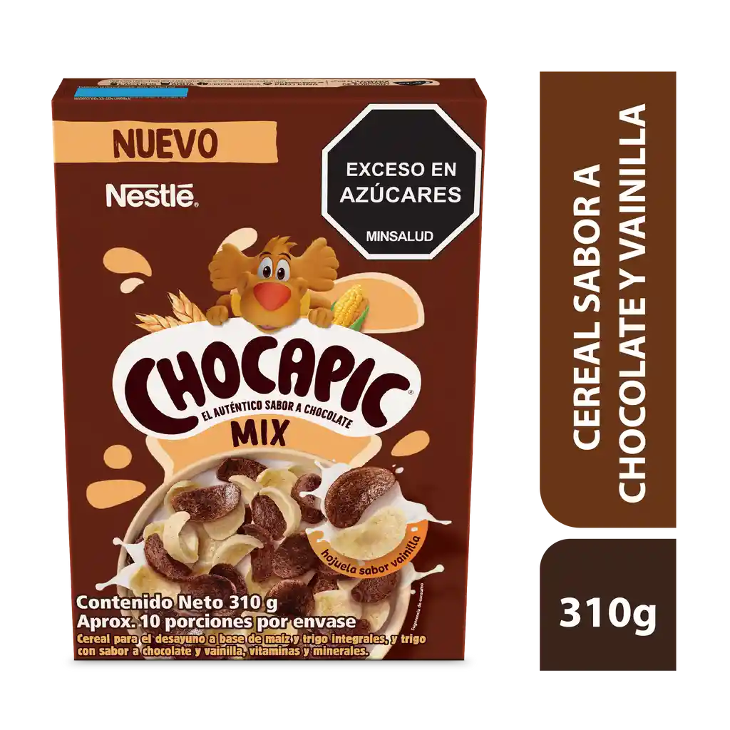 CHOCAPIC Cereal Mix Vainilla por 310 g