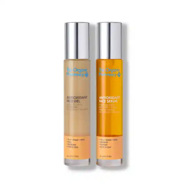 The Organic Pharmacy Pack Antioxidant Face Gel & Face Serum