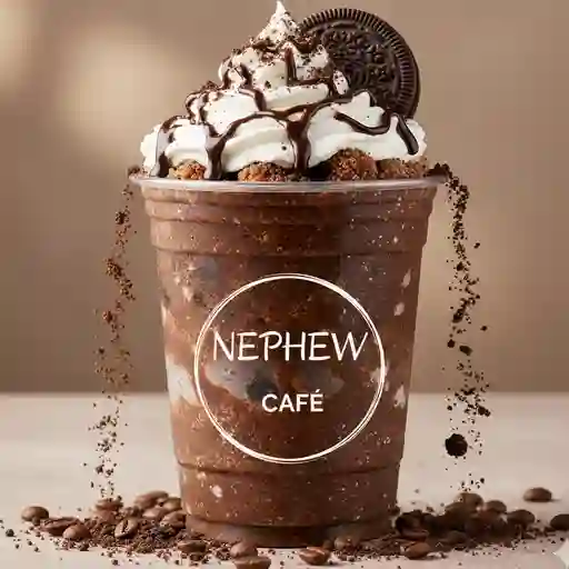 Granizado de café y oreo