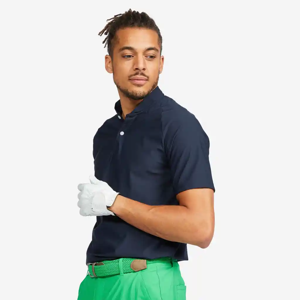 Camisa Polo de Golf Ultralight Para Hombre - Inesis Azul Oscuro