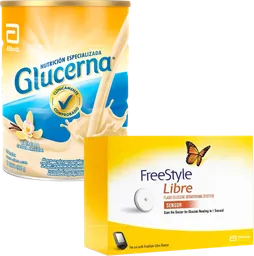 Combo Freestyle Glucosa + Glucerna Nutricional Polvo Vainilla