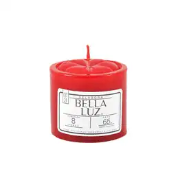 Veladora Roja O3 65 Gr Bella Luz