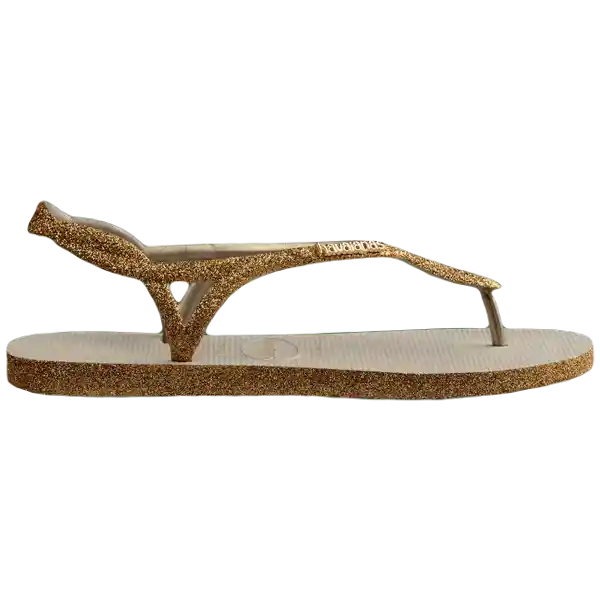 Sandalias Luna Sparkle Beige Talla 38 4148065 Havaianas