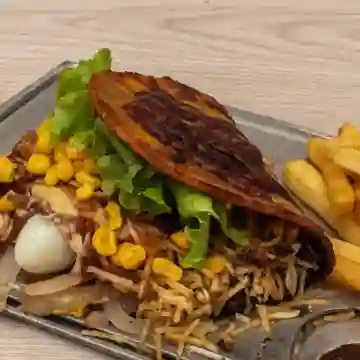 Combo Patacón Vegetariano