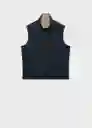 Chaleco Nadast Navy Talla L Hombre Mango
