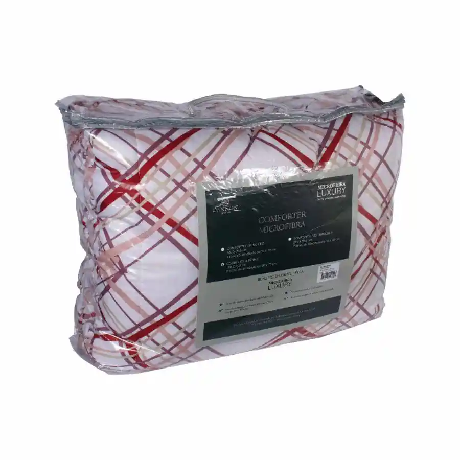 Comforter Cannon Dob 100%pol Senju Rosa