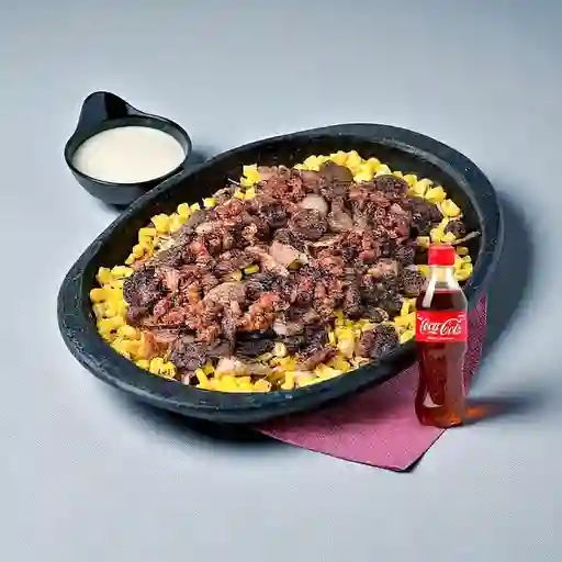 Mazorcada carnes + cocacola orig 400ml