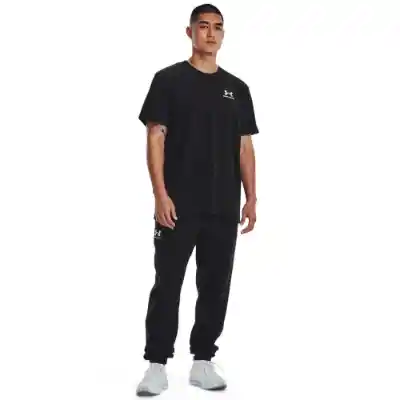 Under Armour Camiseta Manga Sisa de Hombre Negro Talla L