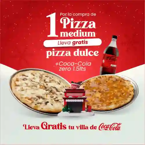 Pizza Small + Coca-cola Zero 400ml