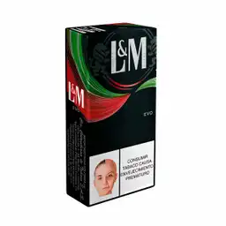 L&M Cigarrillo Evo Verde Rojo