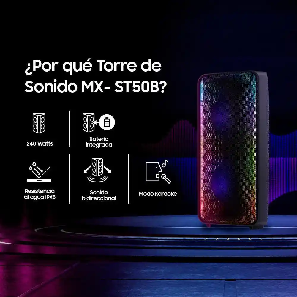 Samsung Torre Sonido MX-ST50B