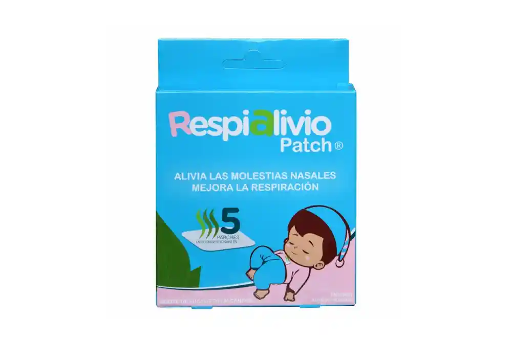 Respialivio Patch Parches Descongestionantes