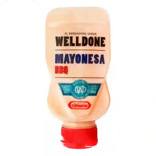 Mayonesa Welldone Bbq (360 Gr)