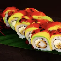 Sushi roll tropical
