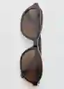 Gafas de Sol Dalia Chocolate Talla 99 Mujer Mango