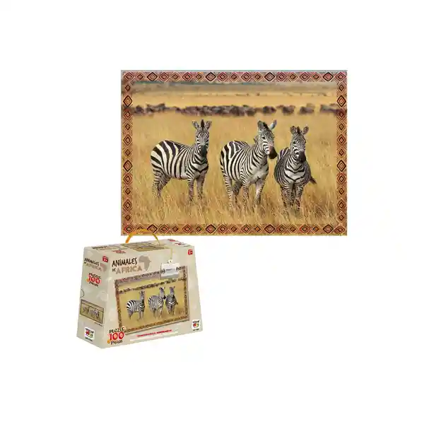 Puzzle Rompecabezas Animales de África