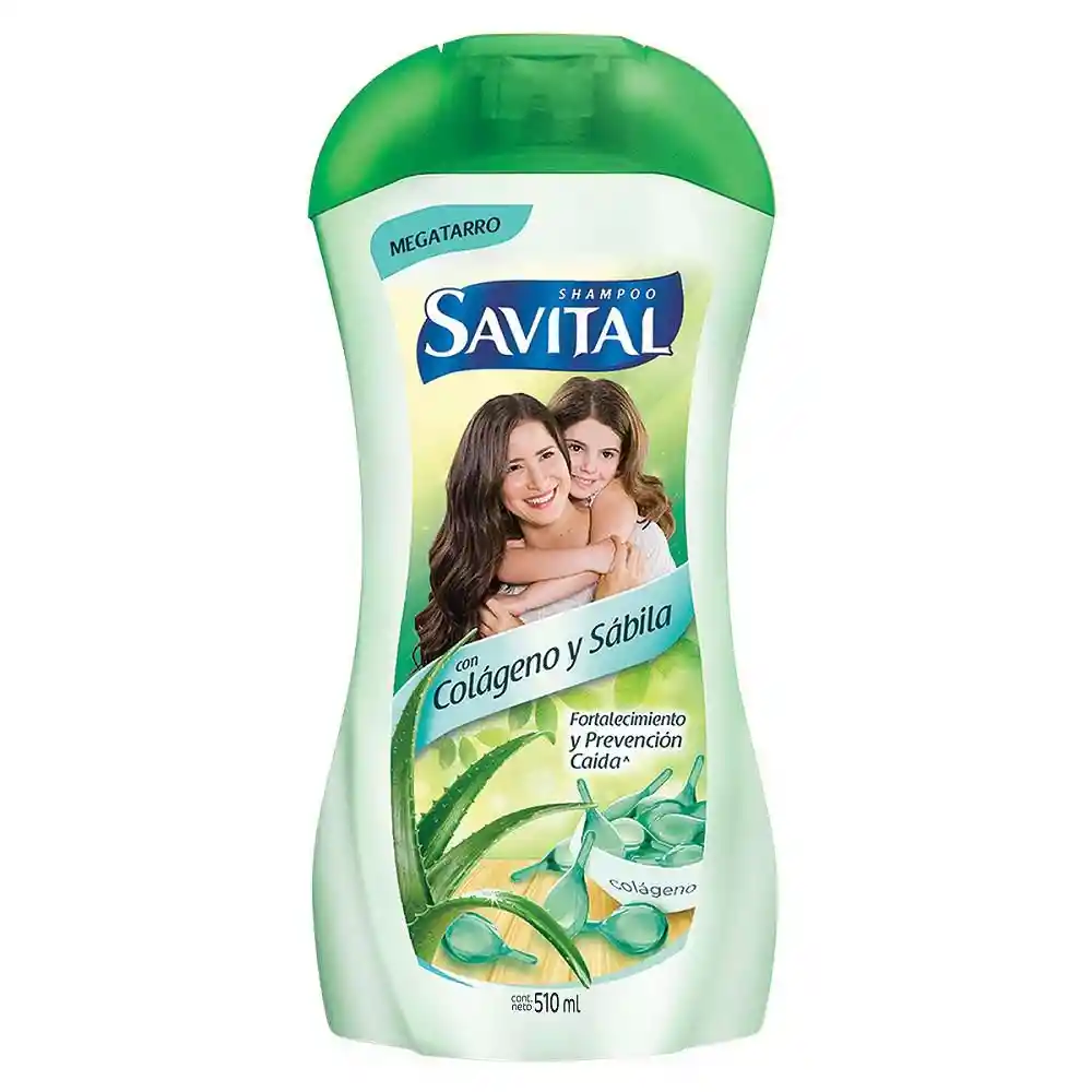 Savital Shampoo Colágeno y Sábila