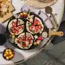 Plato Pizza en Porcelana Negro 32 cm Ambiente Gourmet