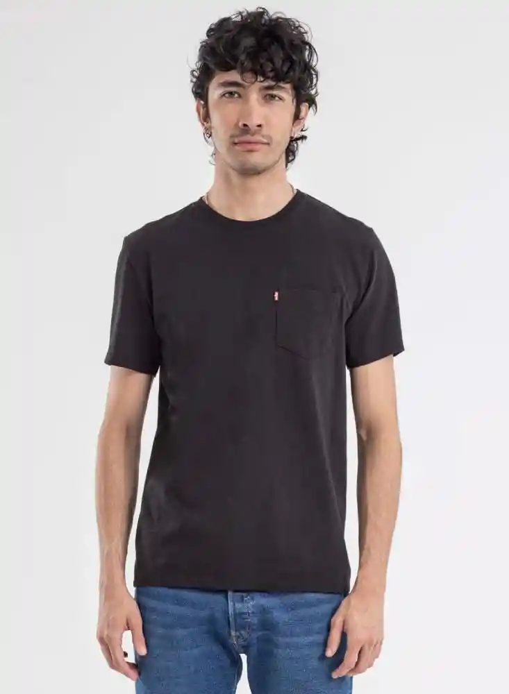 Camiseta G.s H241 Manga Corta S-negro