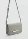 Bolso M Amber Menta Talla 99 Mujer Mango