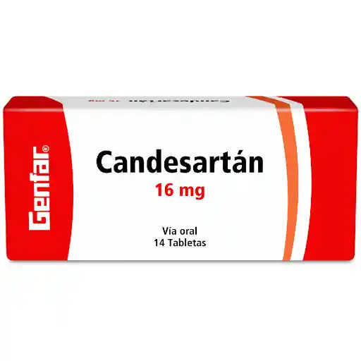 Genfar Candesartan 16 Mg Tableta